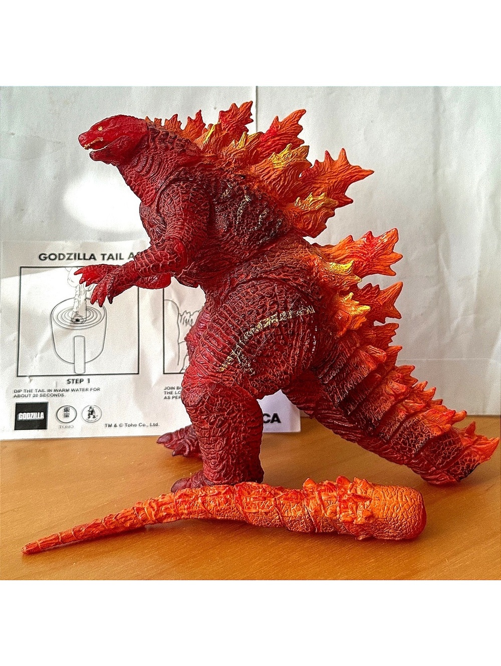 2019 Burning GODZILLA King Of The Monsters 6" Fully Articulated Figure Loose EUC